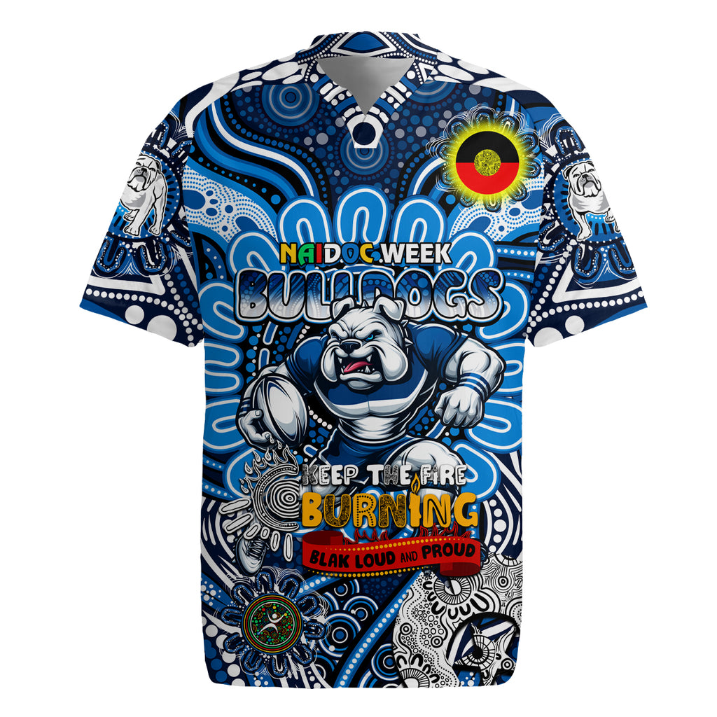 Custom NAIDOC Week 2024 Bulldogs Rugby Jersey Mascot Rugby