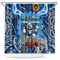 NAIDOC Week 2024 Bulldogs Shower Curtain Mascot Rugby