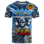 Custom NAIDOC Week 2024 Bulldogs T Shirt Mascot Rugby