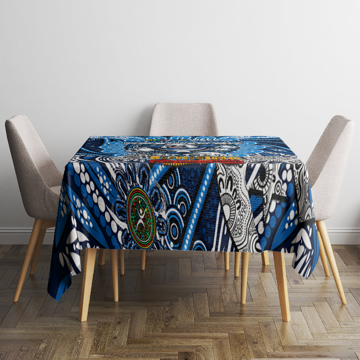 NAIDOC Week 2024 Bulldogs Tablecloth Mascot Rugby
