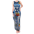 Custom NAIDOC Week 2024 Bulldogs Tank Maxi Dress Mascot Rugby