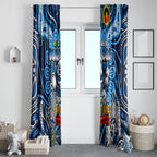 NAIDOC Week 2024 Bulldogs Window Curtain Mascot Rugby