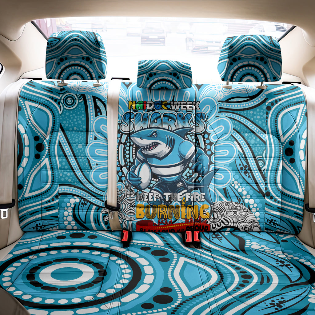 NAIDOC Week 2024 Sharks Back Car Seat Cover Mascot Rugby