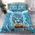NAIDOC Week 2024 Sharks Bedding Set Mascot Rugby