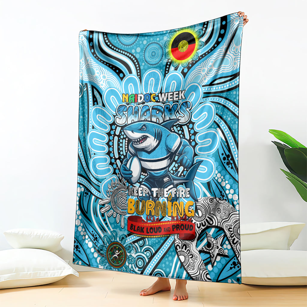 NAIDOC Week 2024 Sharks Blanket Mascot Rugby