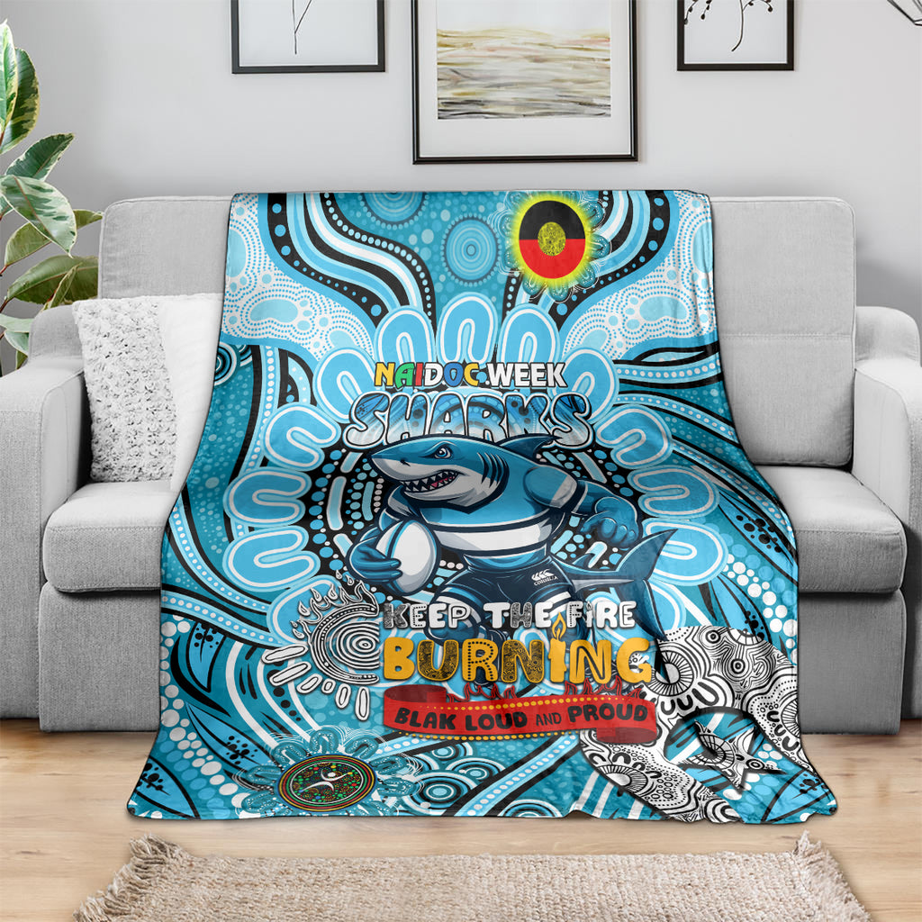 NAIDOC Week 2024 Sharks Blanket Mascot Rugby