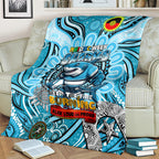 NAIDOC Week 2024 Sharks Blanket Mascot Rugby