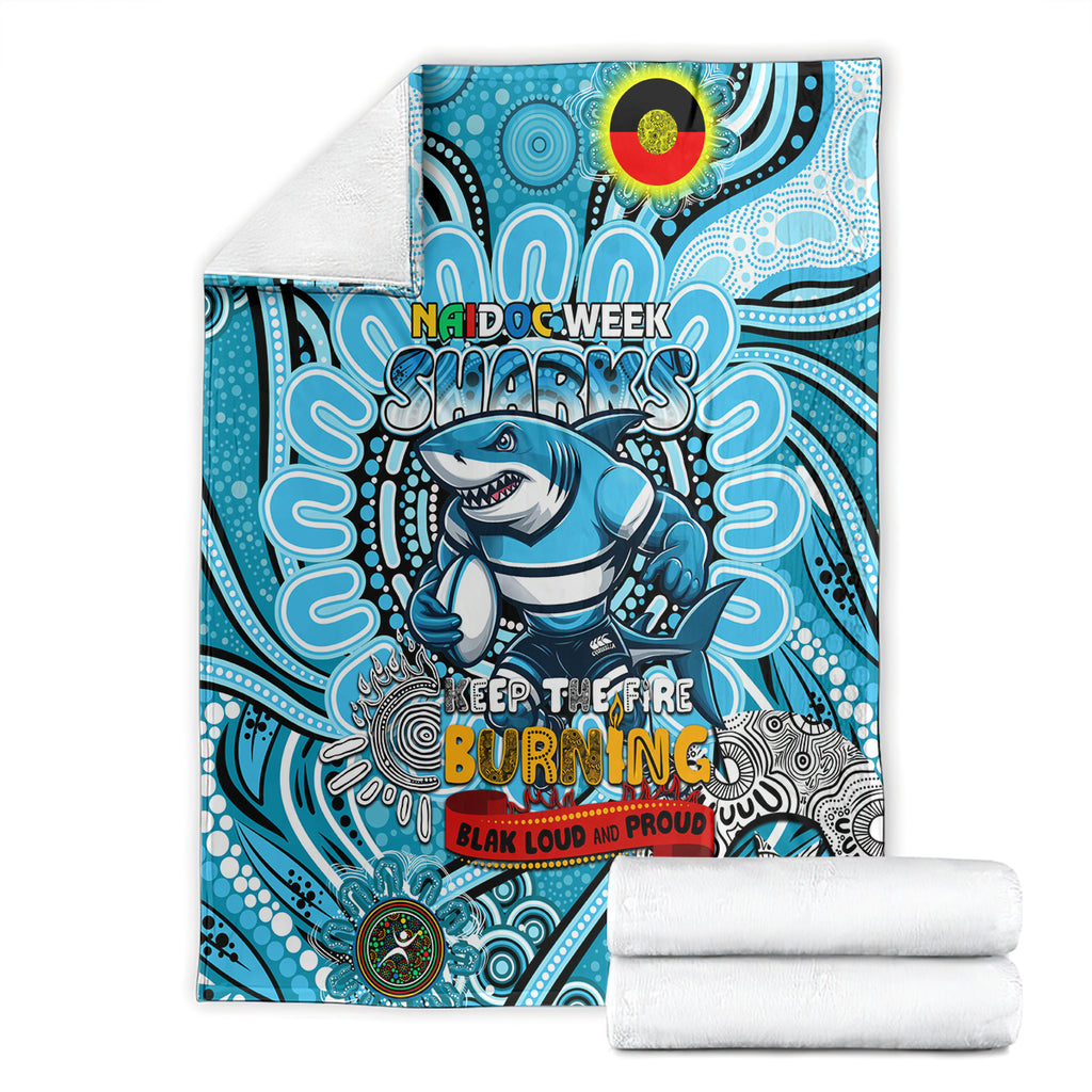 NAIDOC Week 2024 Sharks Blanket Mascot Rugby