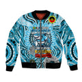 Custom NAIDOC Week 2024 Sharks Bomber Jacket Mascot Rugby