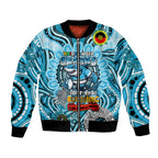 Custom NAIDOC Week 2024 Sharks Bomber Jacket Mascot Rugby