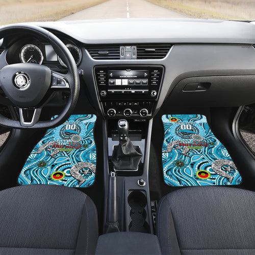 NAIDOC Week 2024 Sharks Car Mats Mascot Rugby