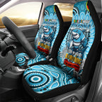 NAIDOC Week 2024 Sharks Car Seat Cover Mascot Rugby