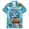 Custom NAIDOC Week 2024 Sharks Family Matching Mermaid Dress and Hawaiian Shirt Mascot Rugby