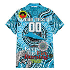 Custom NAIDOC Week 2024 Sharks Family Matching Mermaid Dress and Hawaiian Shirt Mascot Rugby