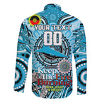 Custom NAIDOC Week 2024 Sharks Family Matching Mermaid Dress and Hawaiian Shirt Mascot Rugby