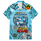 Custom NAIDOC Week 2024 Sharks Family Matching Summer Maxi Dress and Hawaiian Shirt Mascot Rugby