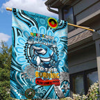 NAIDOC Week 2024 Sharks Garden Flag Mascot Rugby