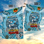 NAIDOC Week 2024 Sharks Garden Flag Mascot Rugby
