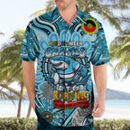 Custom NAIDOC Week 2024 Sharks Hawaiian Shirt Mascot Rugby