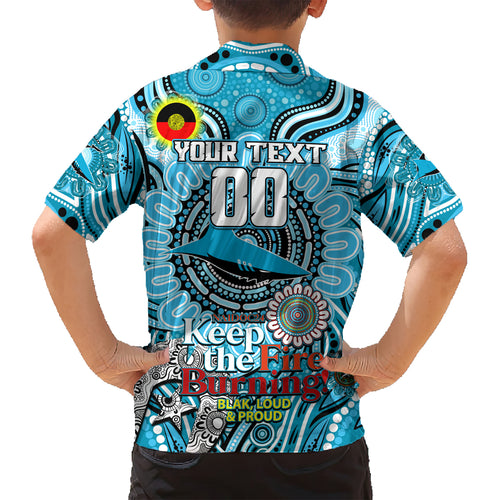 Custom NAIDOC Week 2024 Sharks Hawaiian Shirt Mascot Rugby