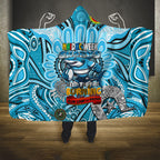 NAIDOC Week 2024 Sharks Hooded Blanket Mascot Rugby