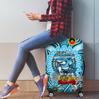NAIDOC Week 2024 Sharks Luggage Cover Mascot Rugby