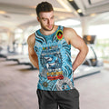 Custom NAIDOC Week 2024 Sharks Men Tank Top Mascot Rugby