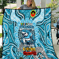 NAIDOC Week 2024 Sharks Quilt Mascot Rugby
