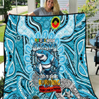 NAIDOC Week 2024 Sharks Quilt Mascot Rugby