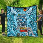 NAIDOC Week 2024 Sharks Quilt Mascot Rugby