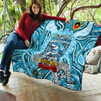 NAIDOC Week 2024 Sharks Quilt Mascot Rugby