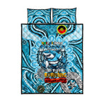 NAIDOC Week 2024 Sharks Quilt Bed Set Mascot Rugby