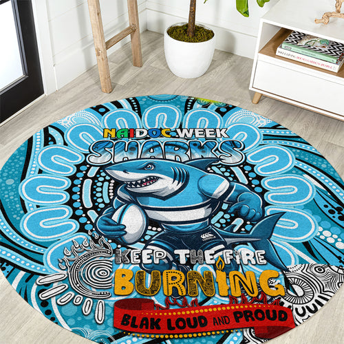 NAIDOC Week 2024 Sharks Round Carpet Mascot Rugby