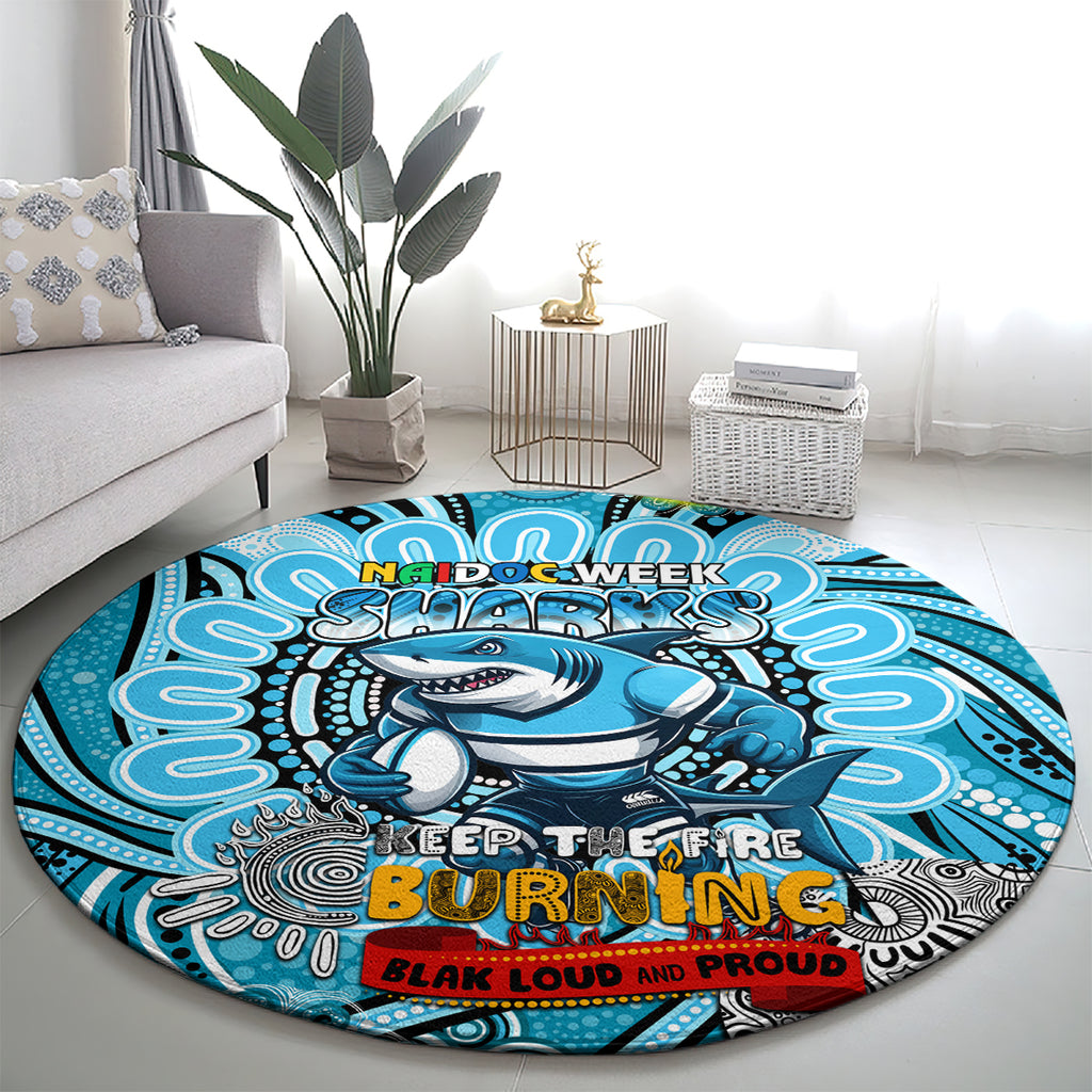 NAIDOC Week 2024 Sharks Round Carpet Mascot Rugby