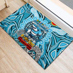 NAIDOC Week 2024 Sharks Rubber Doormat Mascot Rugby