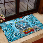 NAIDOC Week 2024 Sharks Rubber Doormat Mascot Rugby