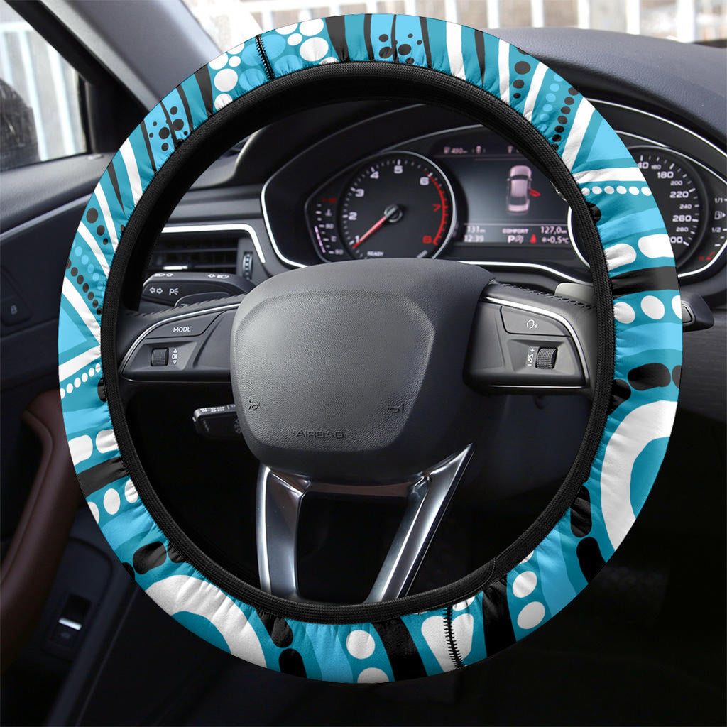 NAIDOC Week 2024 Sharks Steering Wheel Cover Mascot Rugby