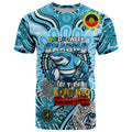 Custom NAIDOC Week 2024 Sharks T Shirt Mascot Rugby