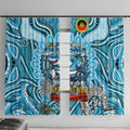 NAIDOC Week 2024 Sharks Window Curtain Mascot Rugby