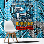 NAIDOC Week 2024 Sharks Window Curtain Mascot Rugby