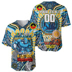Custom NAIDOC Week 2024 Titans Baseball Jersey Mascot Rugby