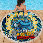 NAIDOC Week 2024 Titans Beach Blanket Mascot Rugby