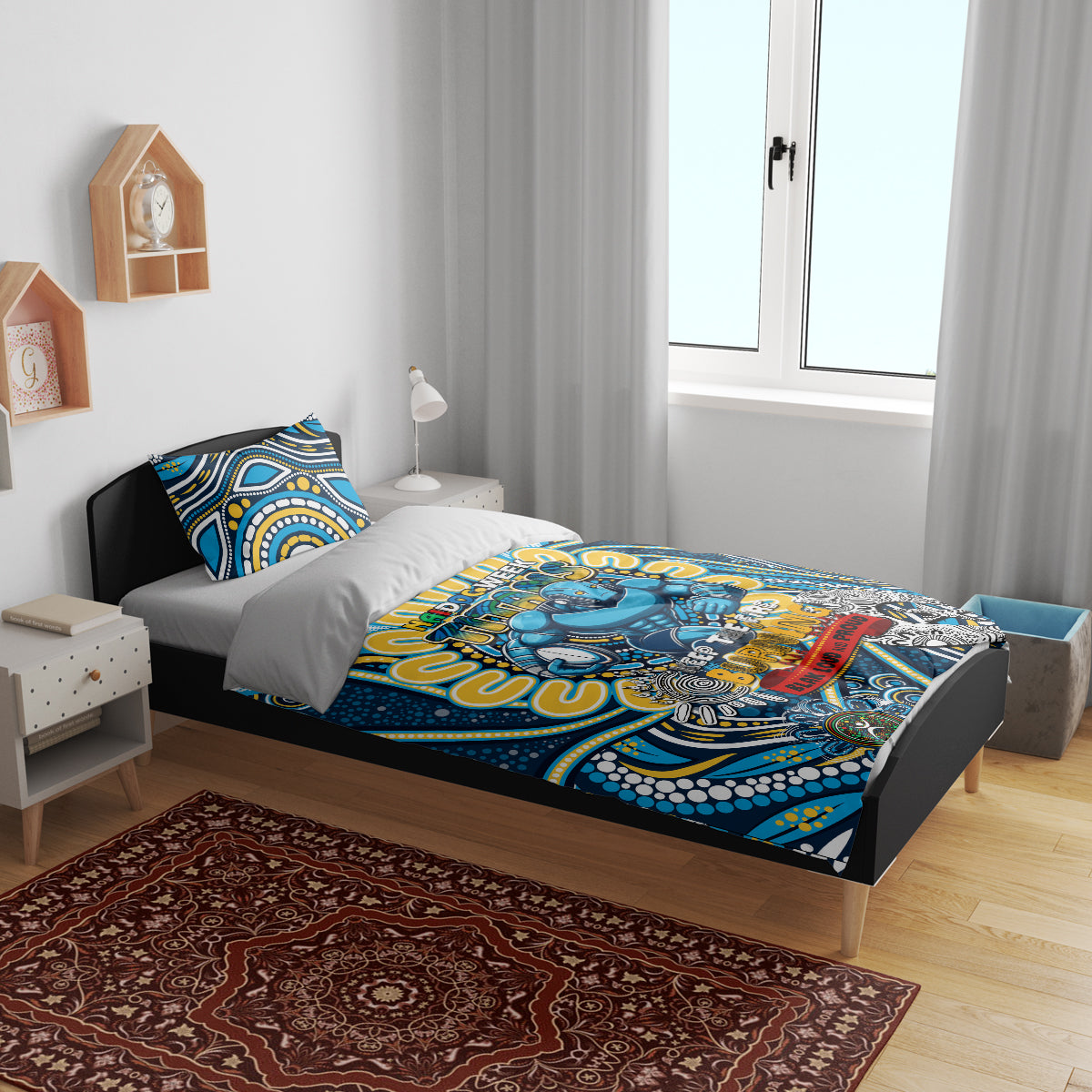 NAIDOC Week 2024 Titans Bedding Set Mascot Rugby