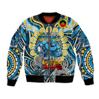 Custom NAIDOC Week 2024 Titans Bomber Jacket Mascot Rugby