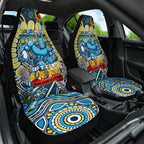 NAIDOC Week 2024 Titans Car Seat Cover Mascot Rugby
