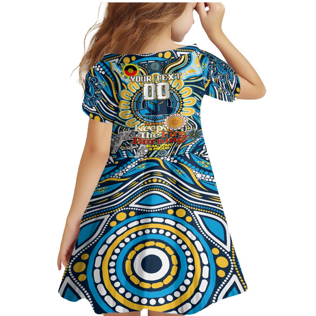 Custom NAIDOC Week 2024 Titans Family Matching Mermaid Dress and Hawaiian Shirt Mascot Rugby