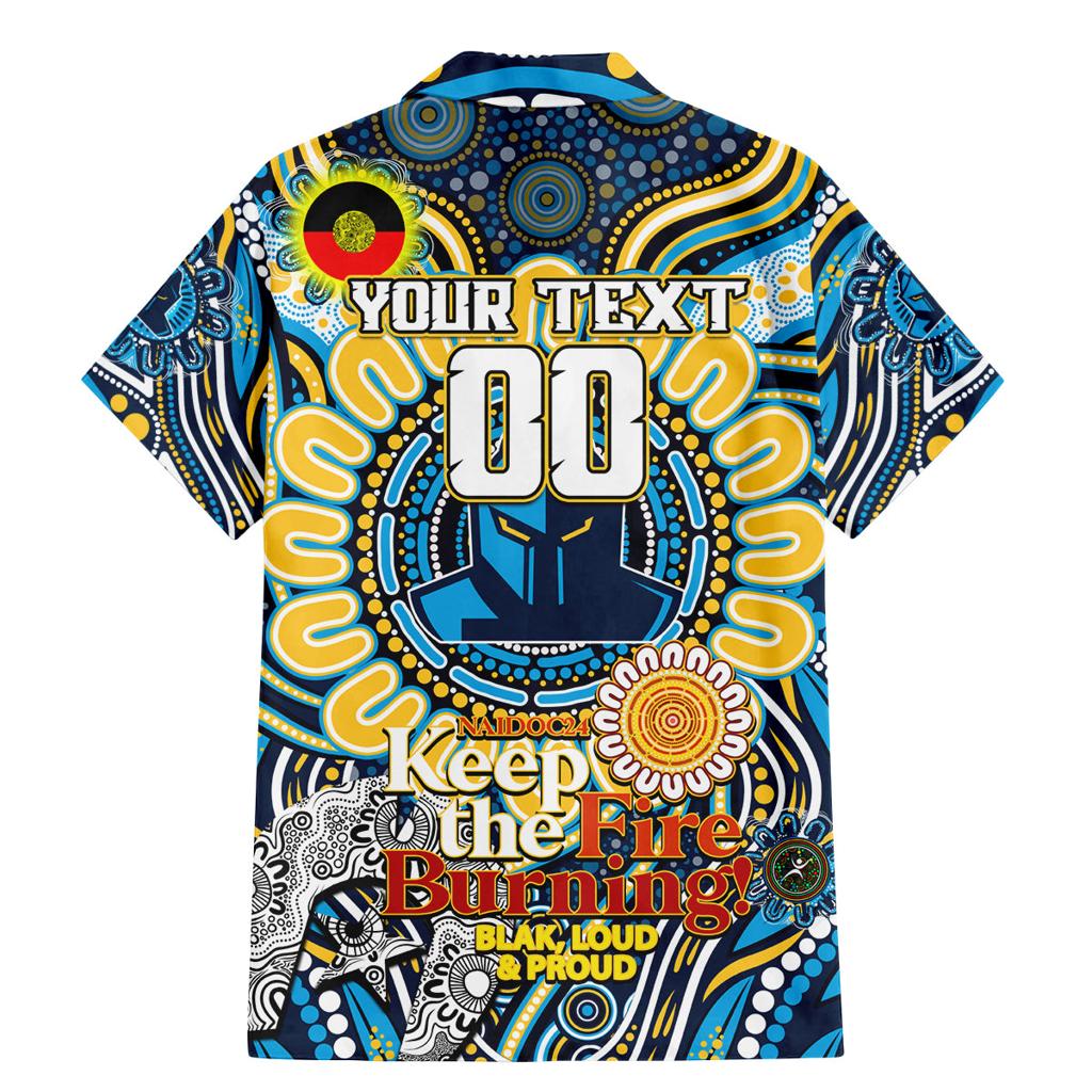Custom NAIDOC Week 2024 Titans Family Matching Mermaid Dress and Hawaiian Shirt Mascot Rugby