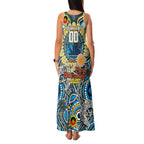 Custom NAIDOC Week 2024 Titans Family Matching Tank Maxi Dress and Hawaiian Shirt Mascot Rugby