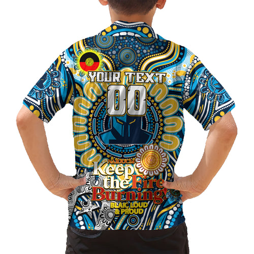 Custom NAIDOC Week 2024 Titans Hawaiian Shirt Mascot Rugby