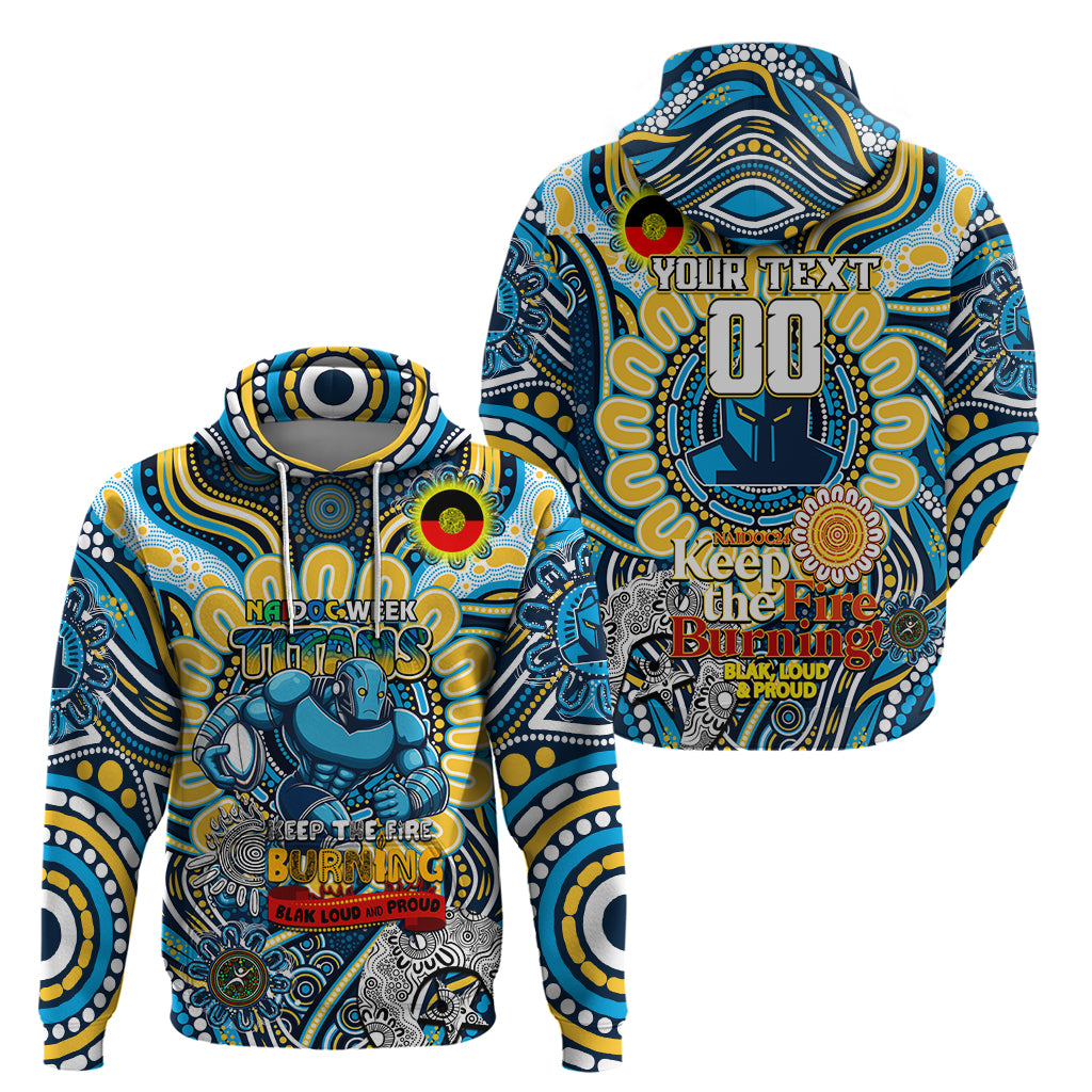 Custom NAIDOC Week 2024 Titans Hoodie Mascot Rugby